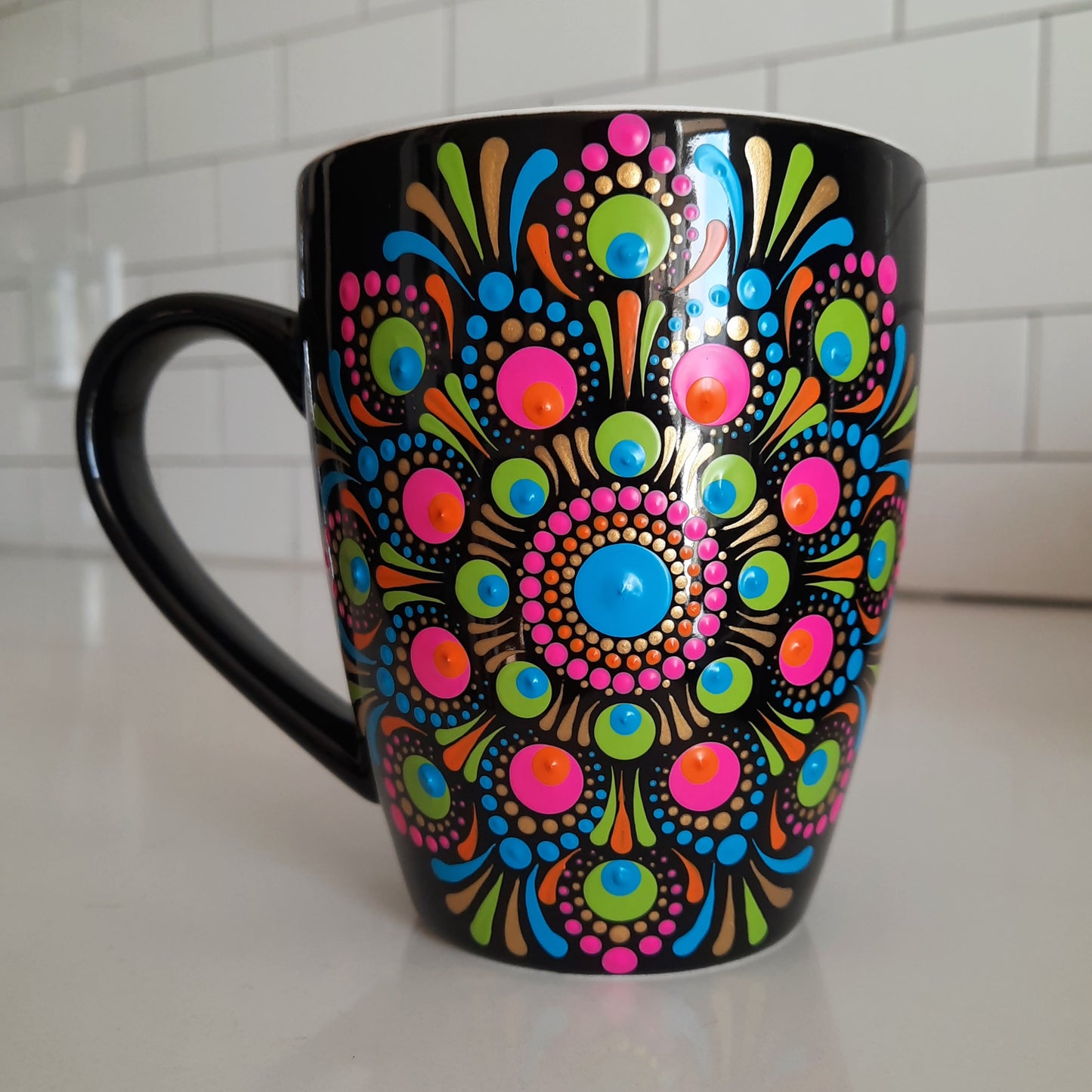 Psychedelic Mandala Mug
