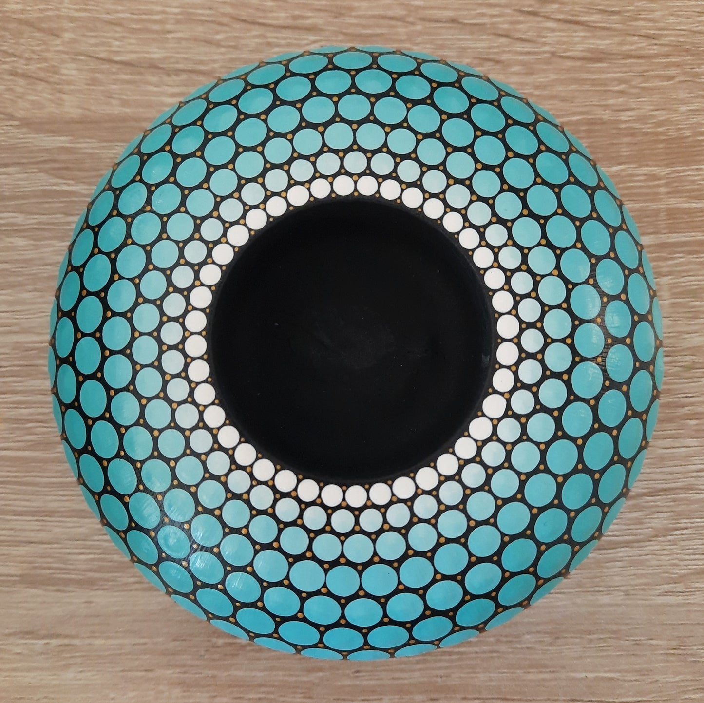 *****Turquoise Tea Light Candle Holder