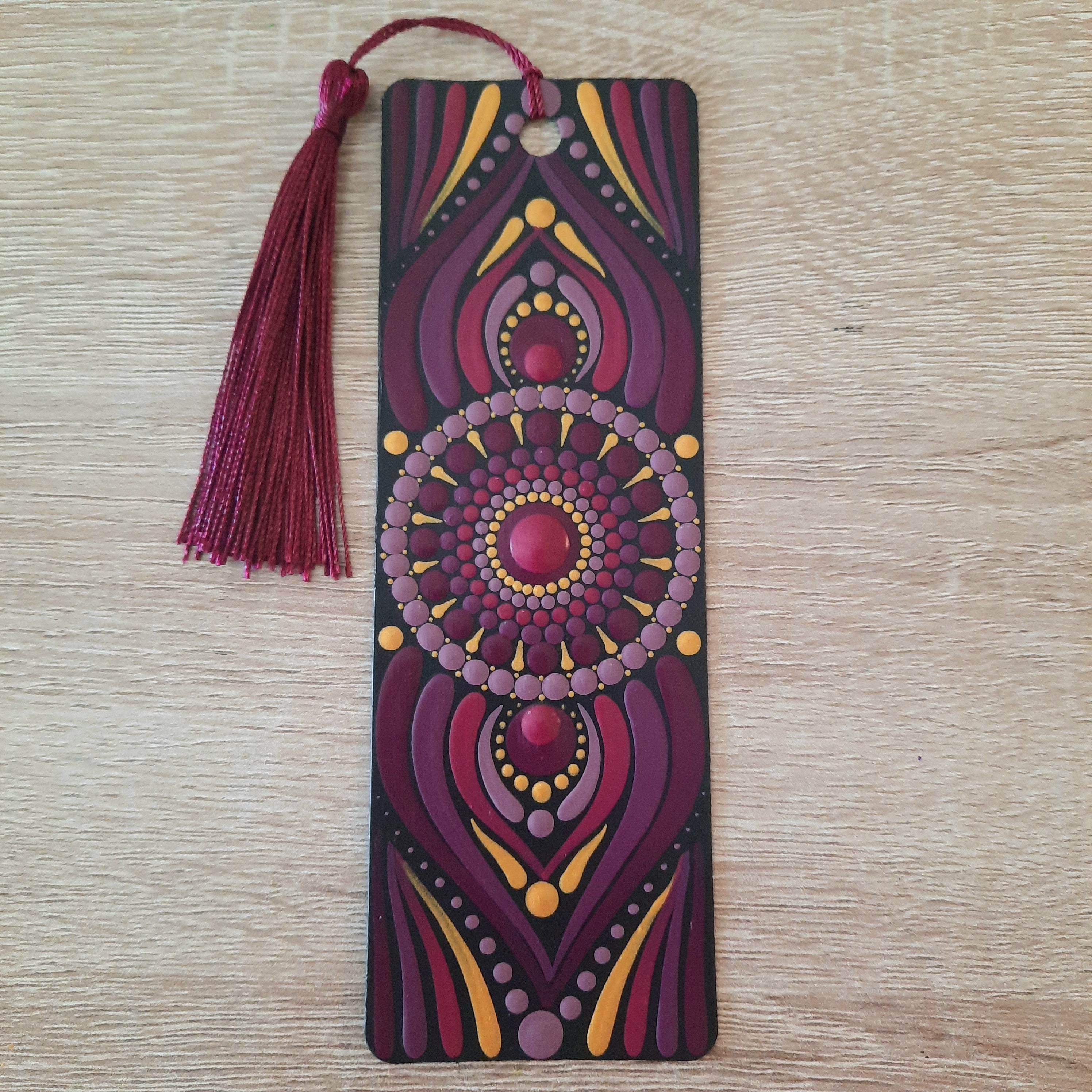 Mandala Bookmarks - Multiple Colors