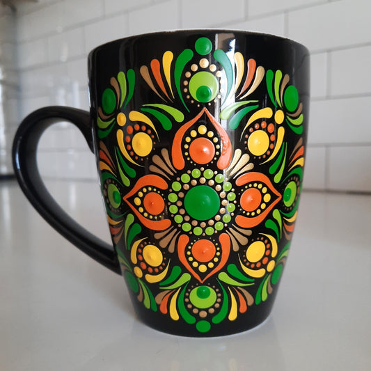 Retro Mandala Mug