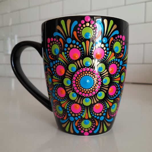 Psychedelic Mandala Mug