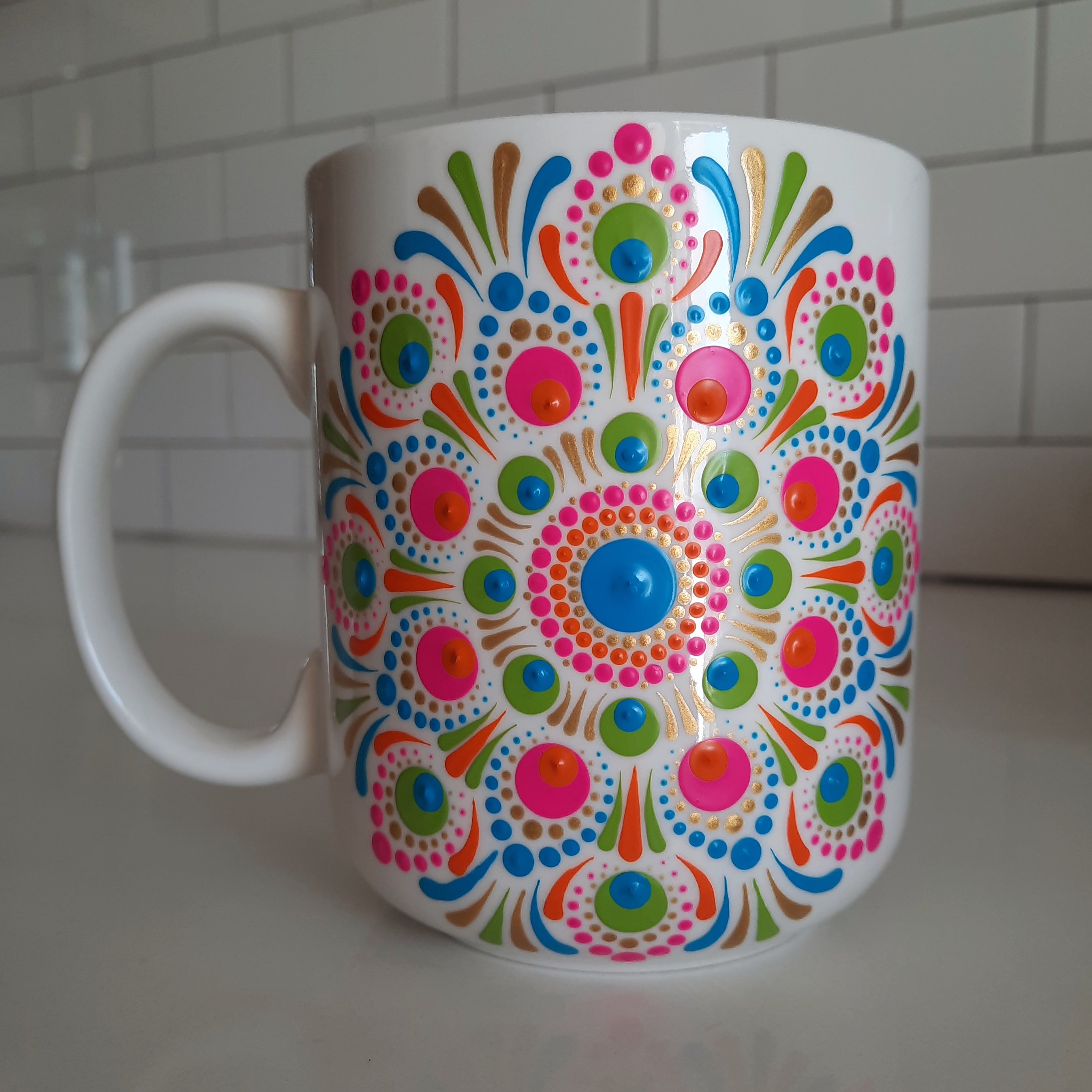 Psychedelic Mandala Mug