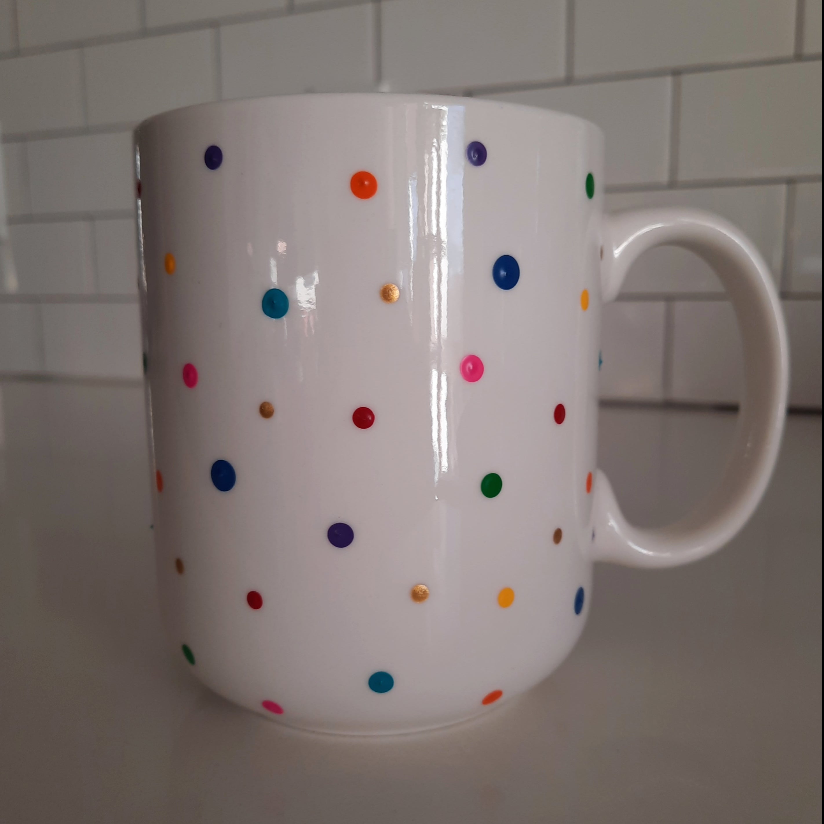 Rainbow Mandala Mug