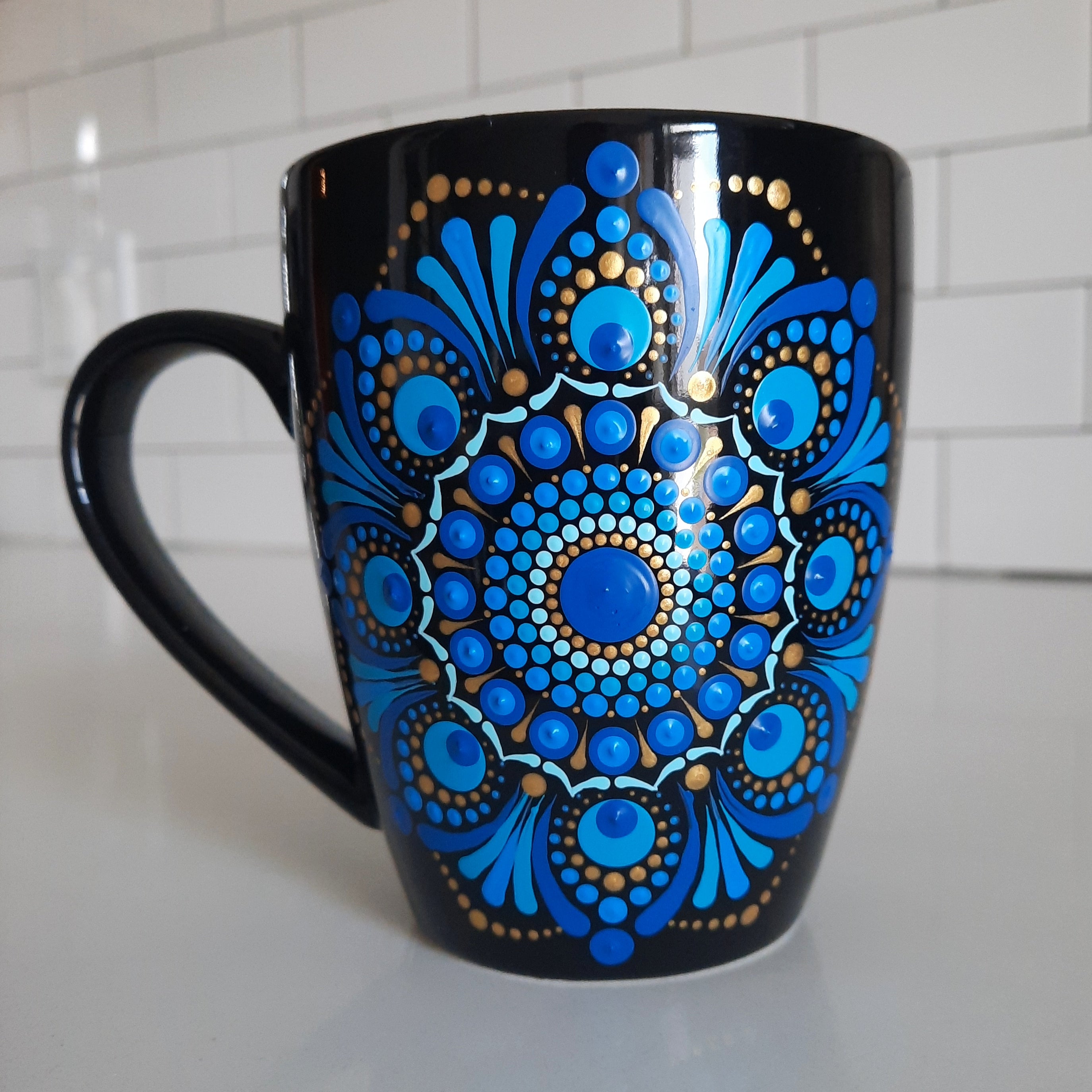 Blue Mandala Mug