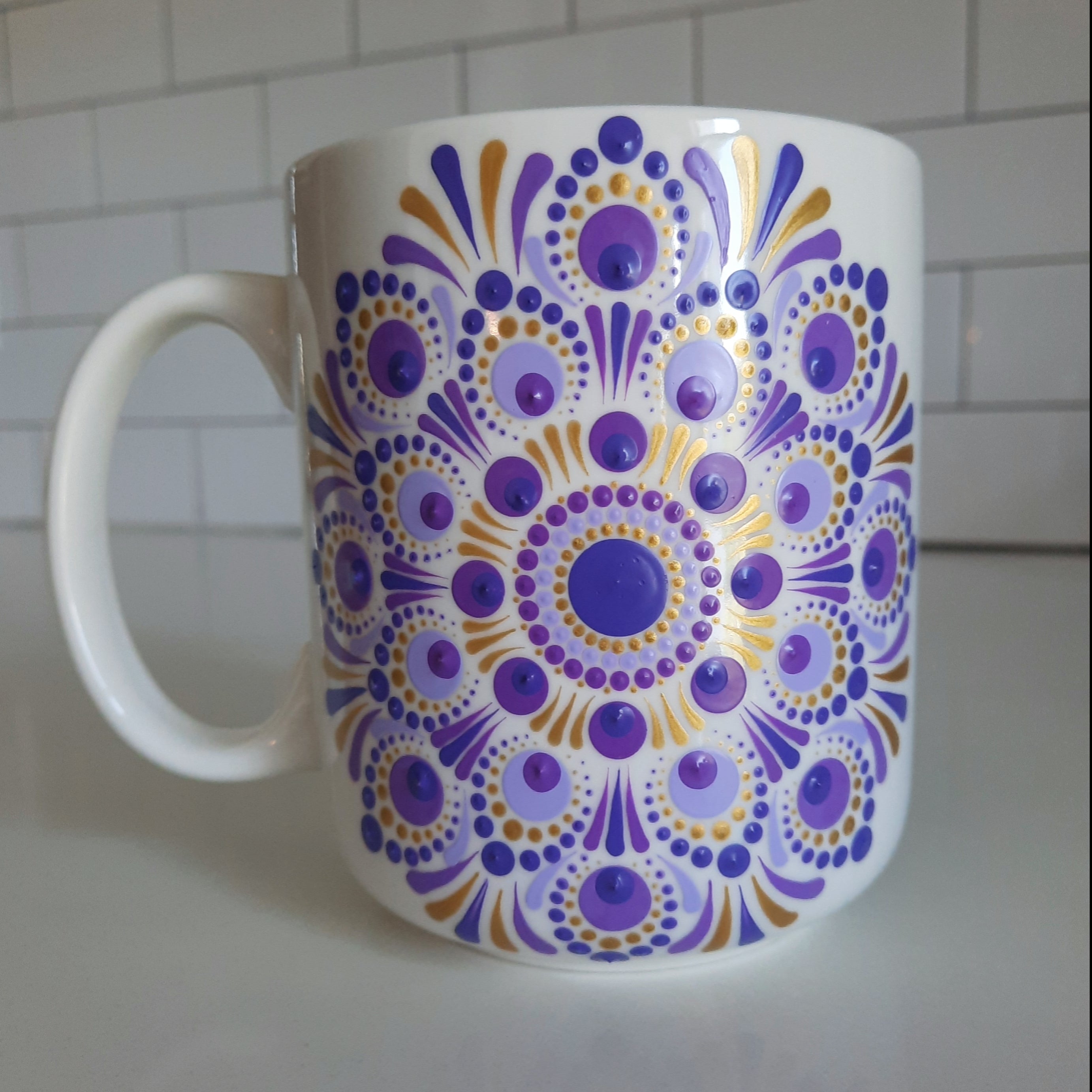 Purple Mandala Mug