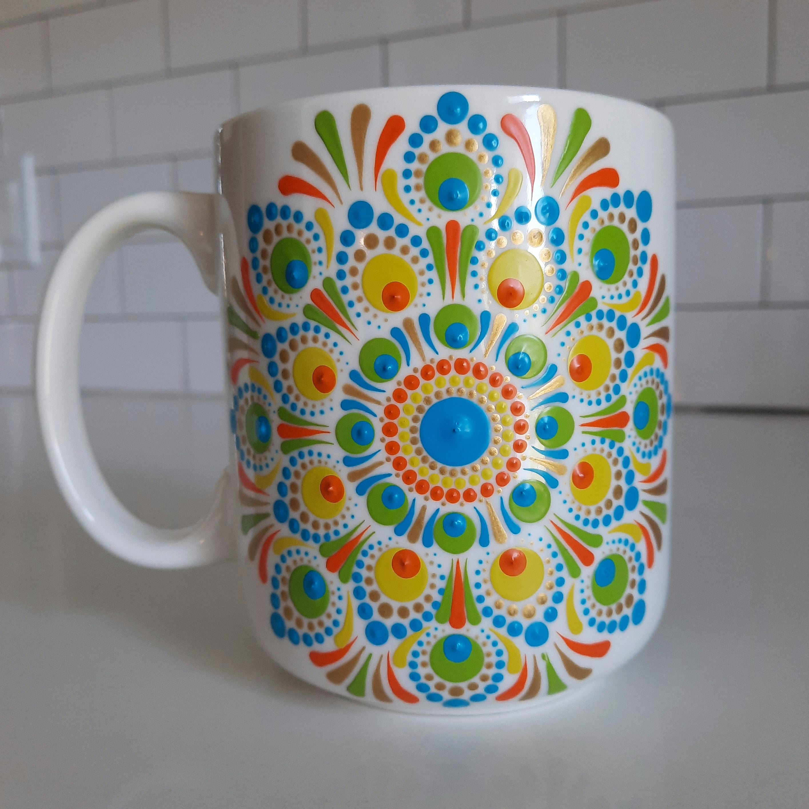 Groovy Mandala Mug