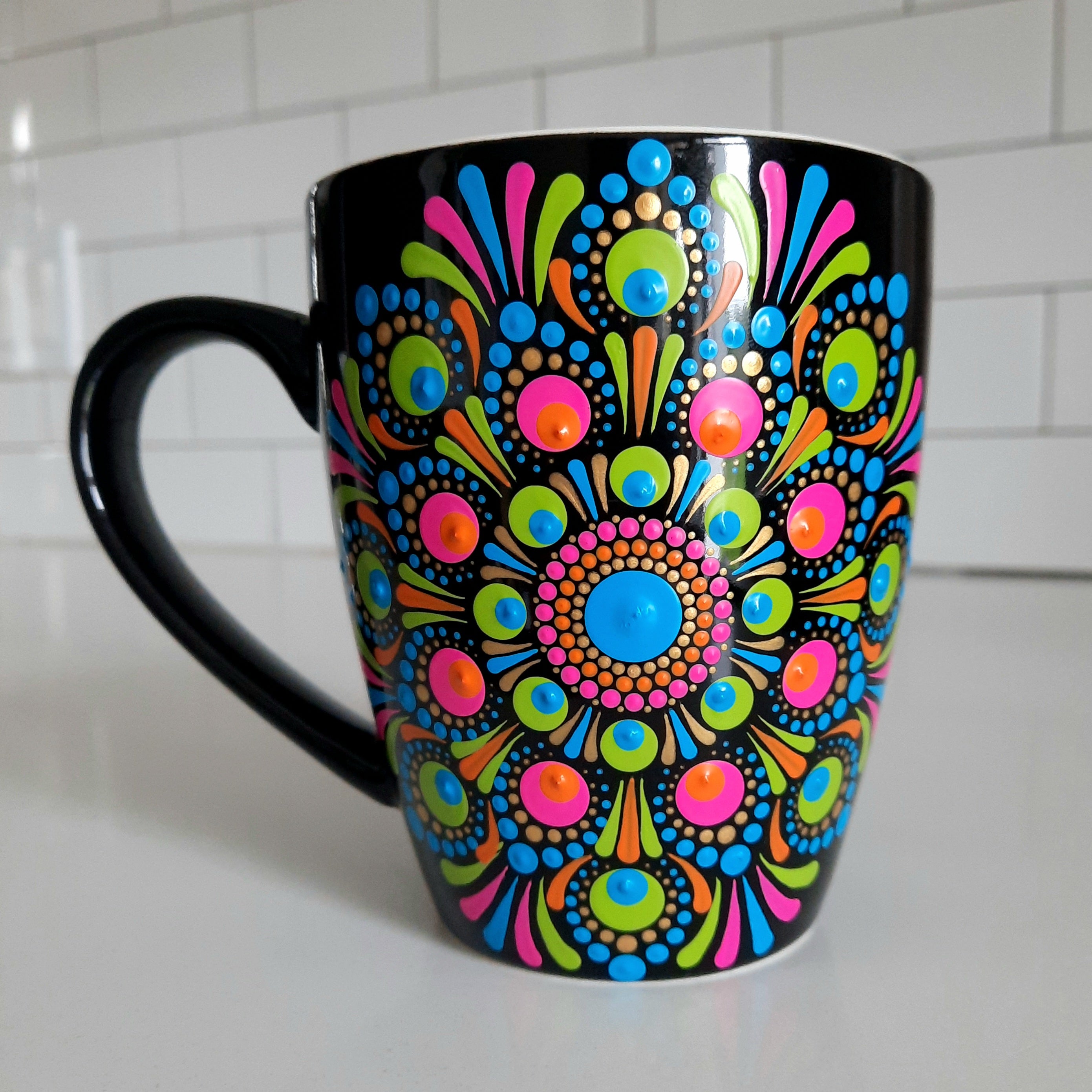 Psychedelic Mandala Mug
