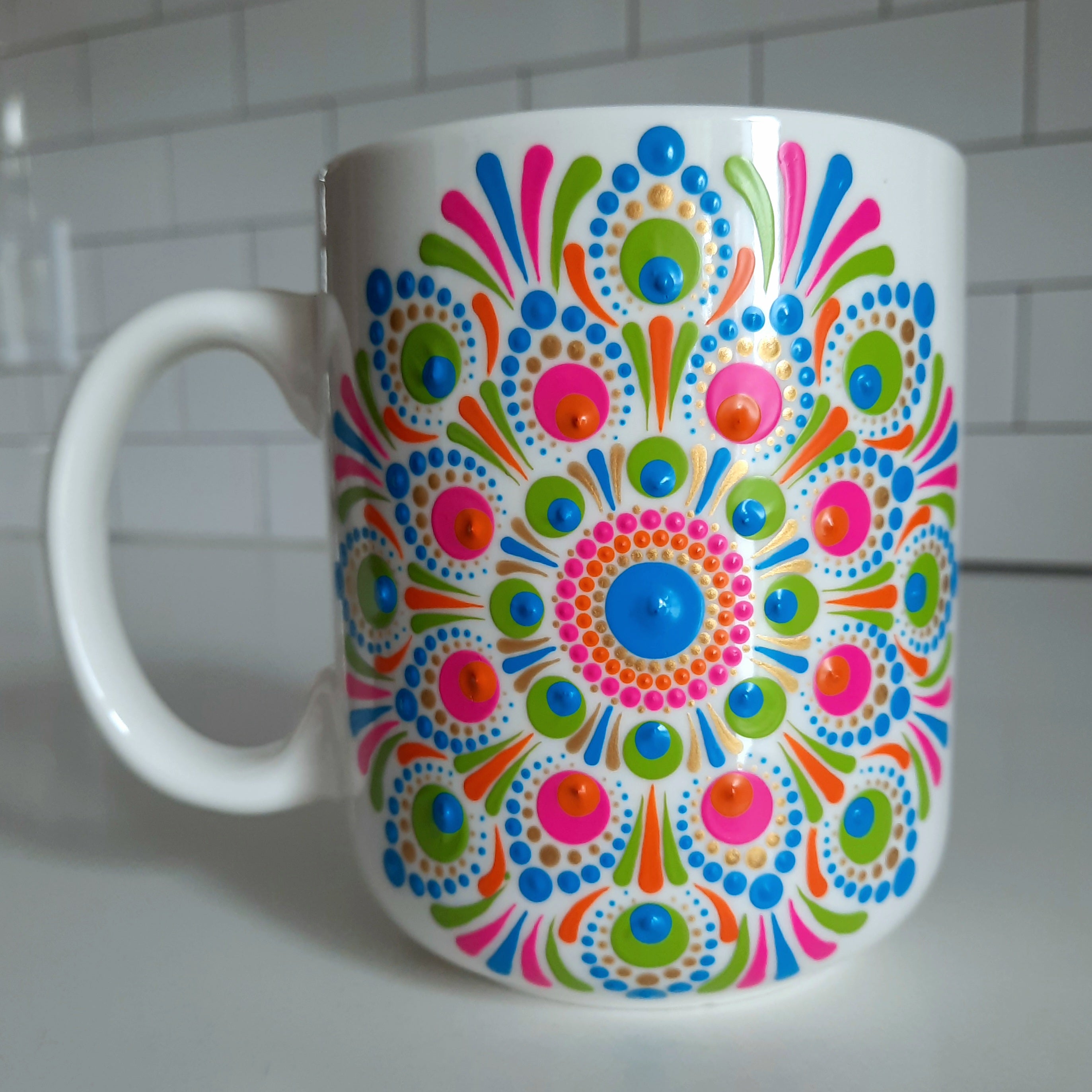 Psychedelic Mandala Mug