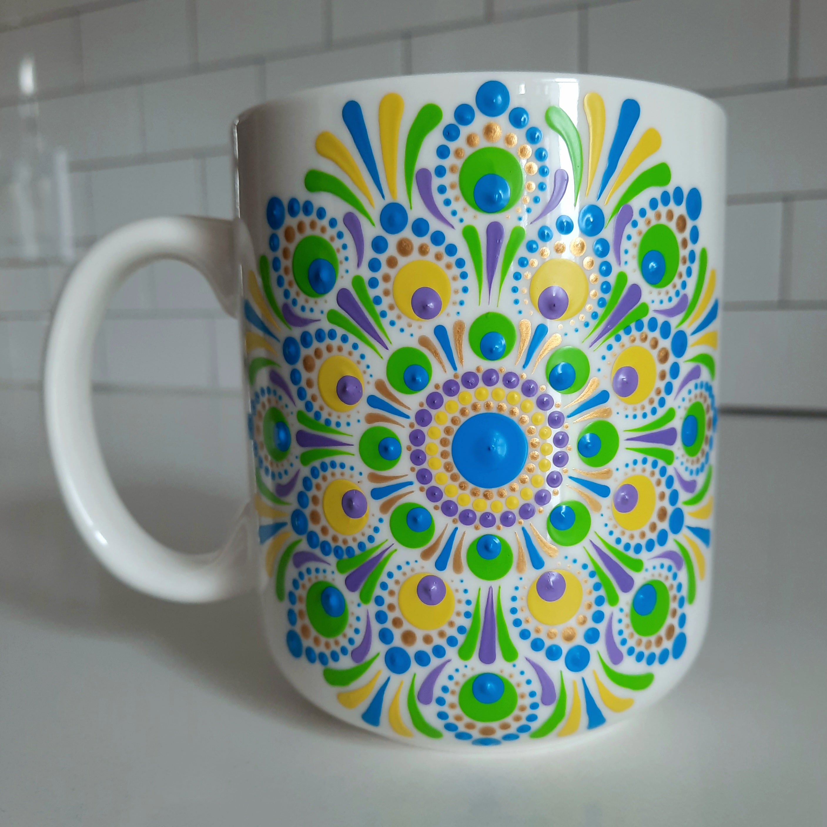 90s Mandala Mug