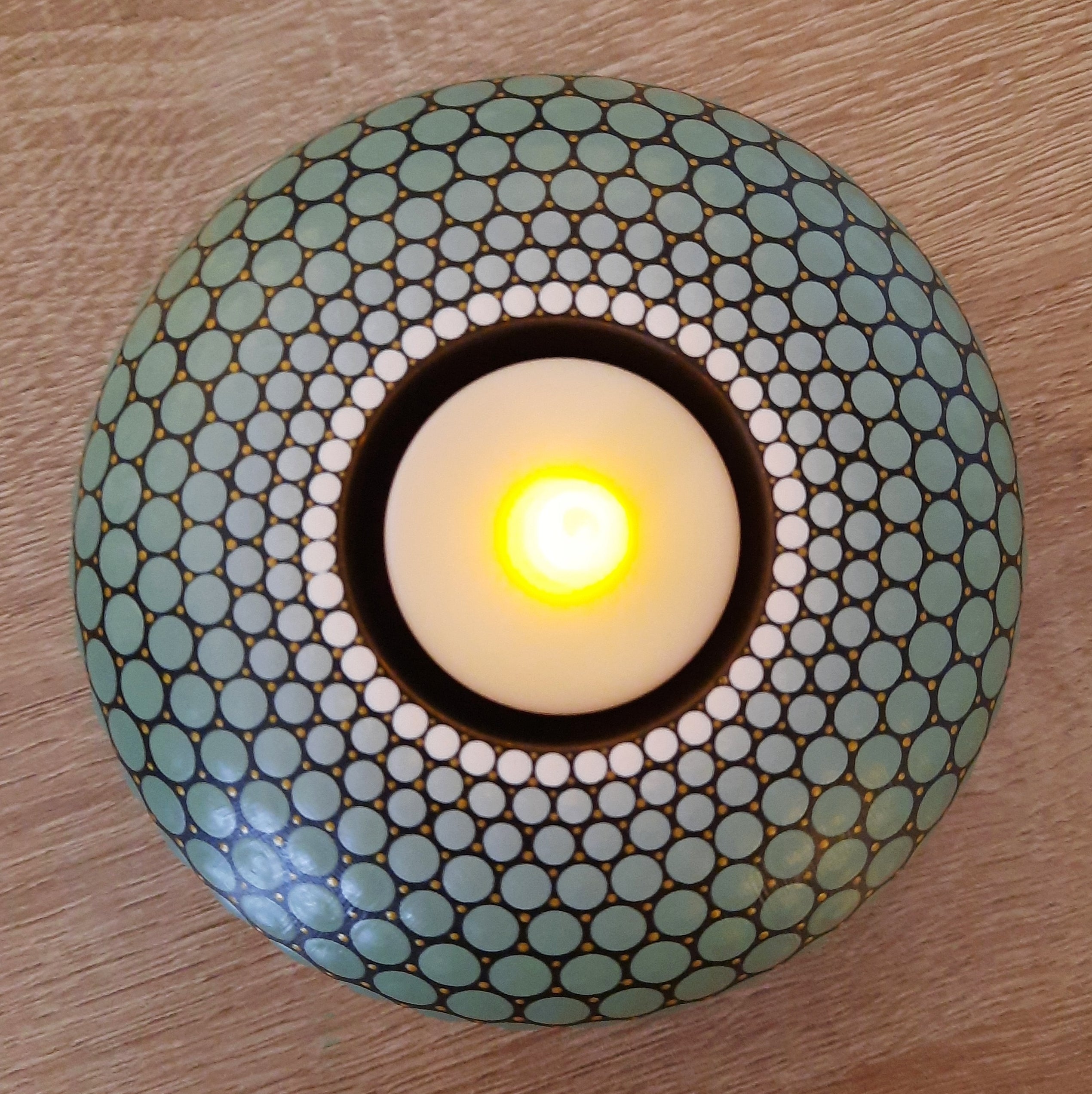 Eucalyptus Tea Light Candle Holder