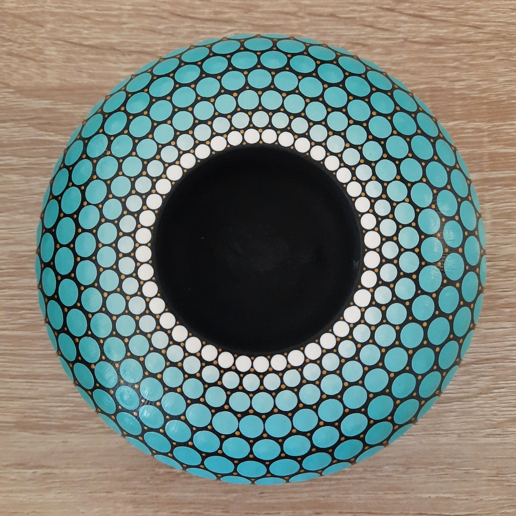Turquoise Tea Light Candle Holder