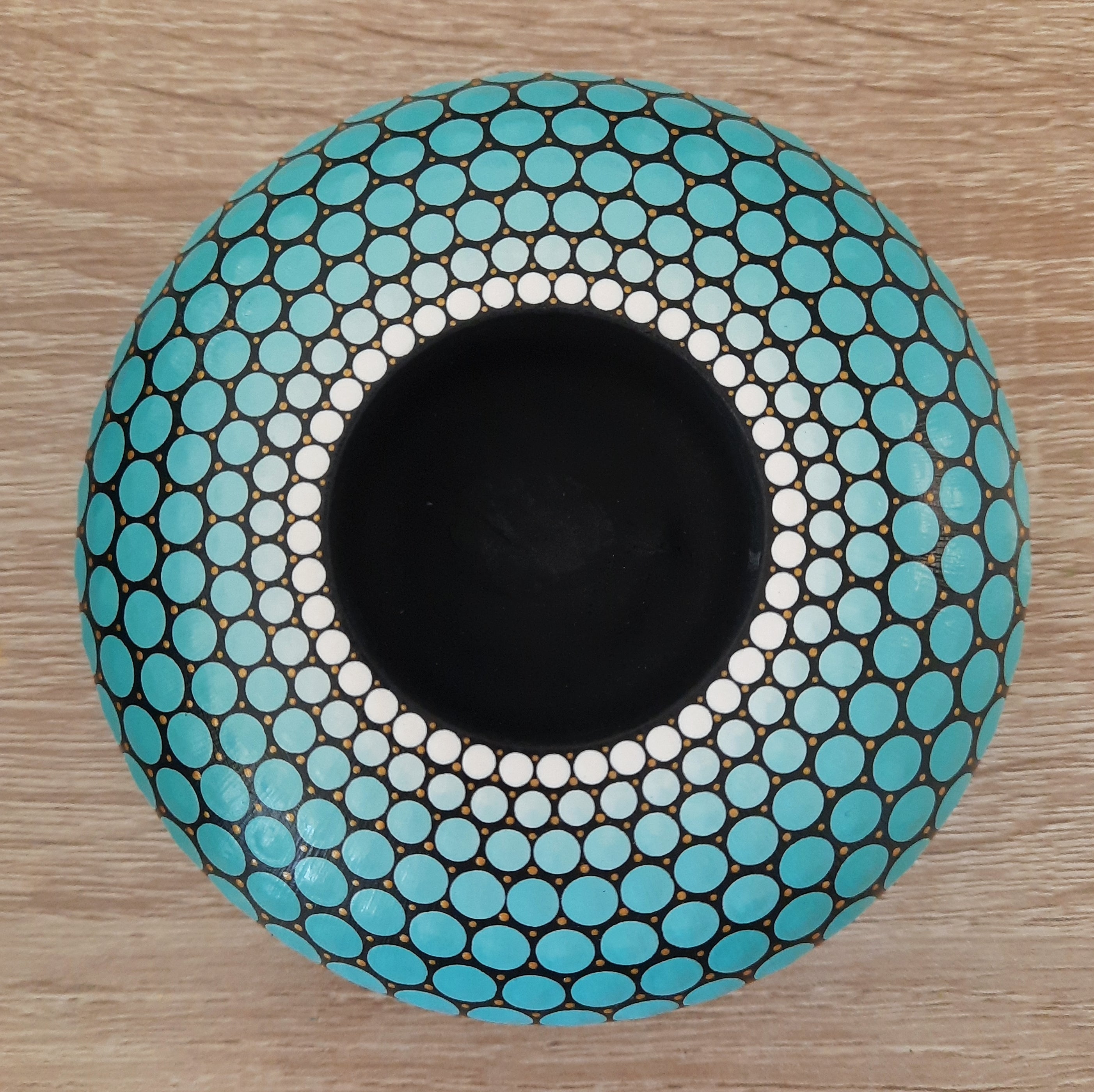 Turquoise Tea Light Candle Holder
