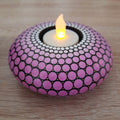 Pink Tea Light Candle Holder
