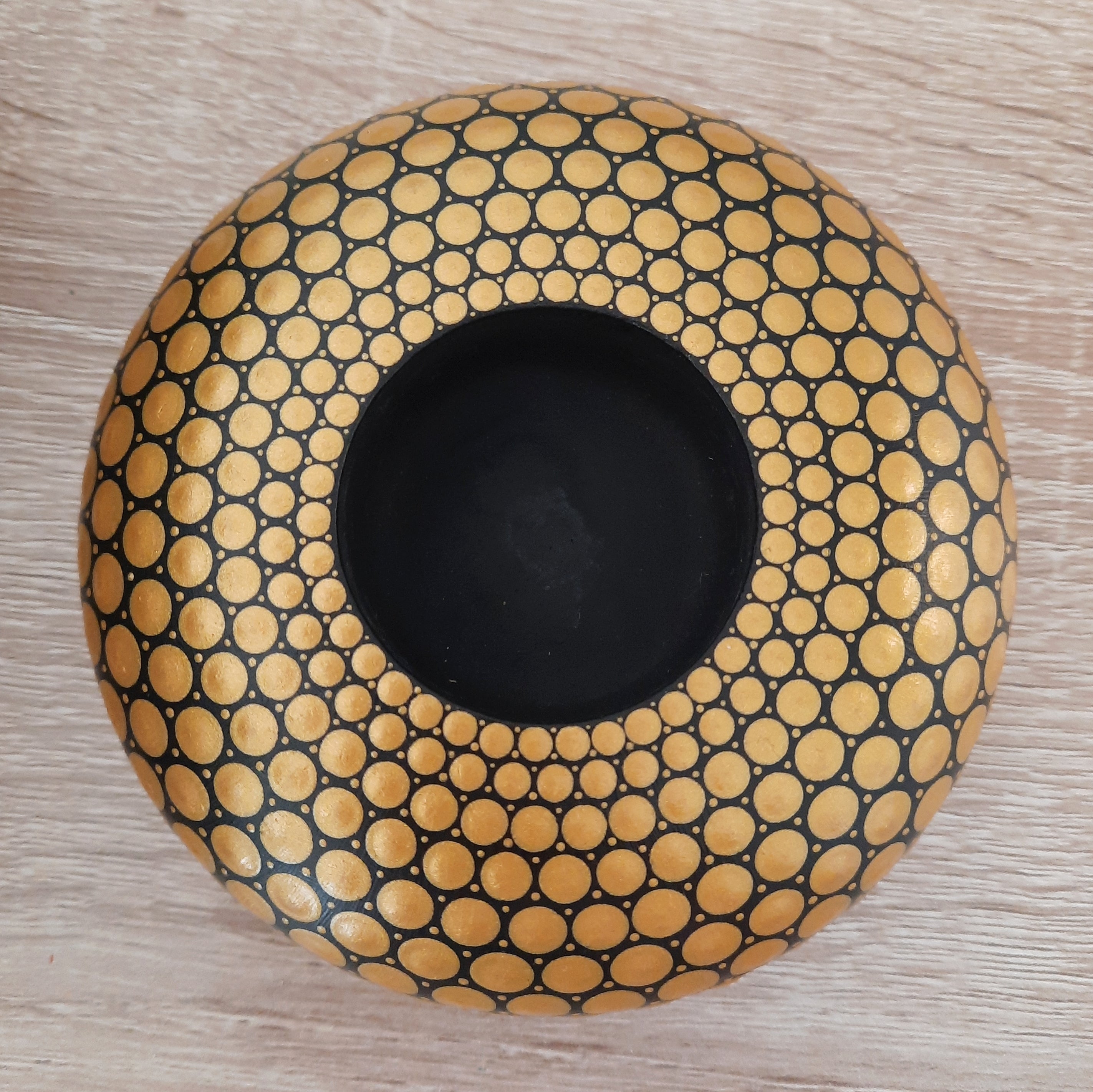 Gold Tea Light Candle Holder