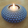 Periwinkle Tea Light Candle Holder