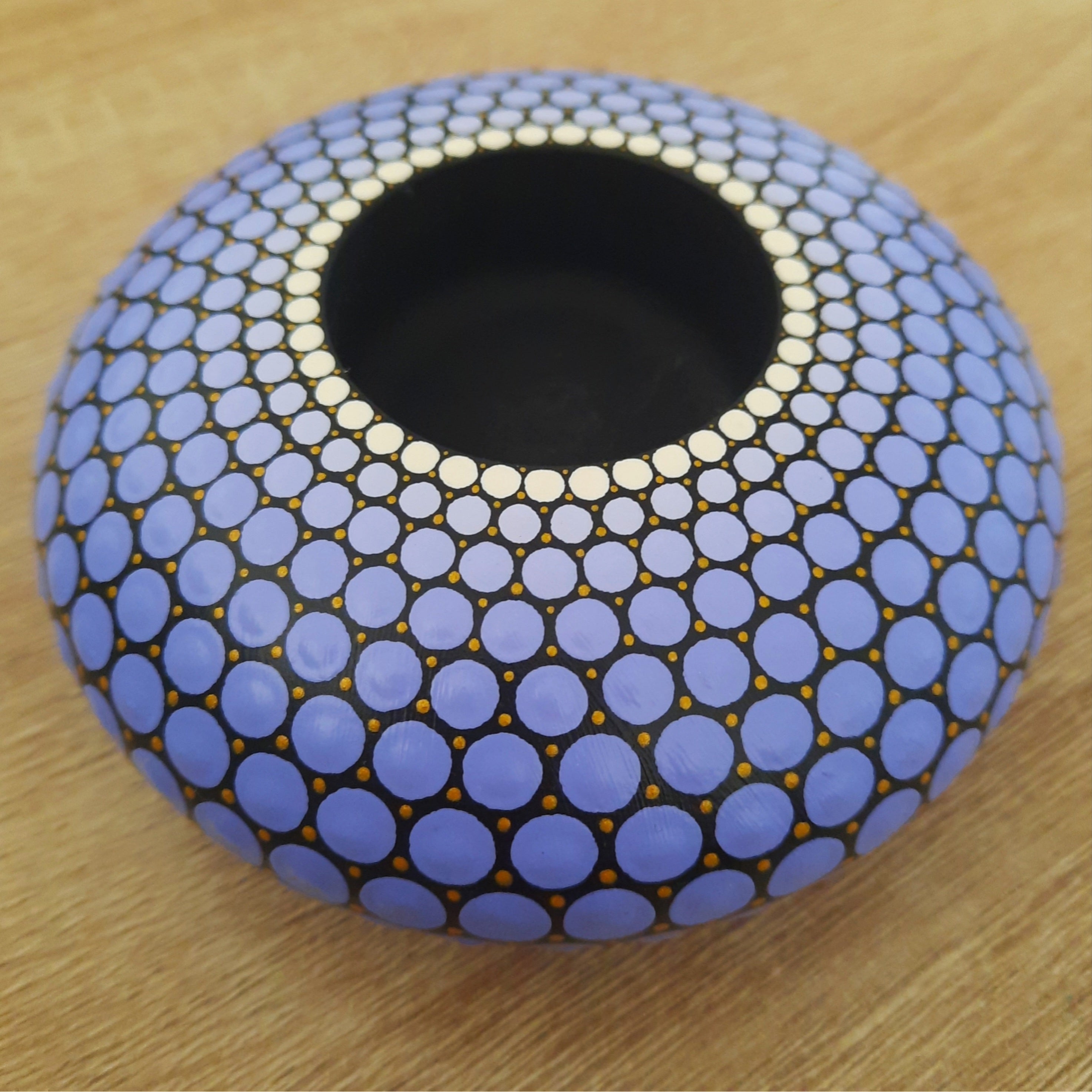 Periwinkle Tea Light Candle Holder