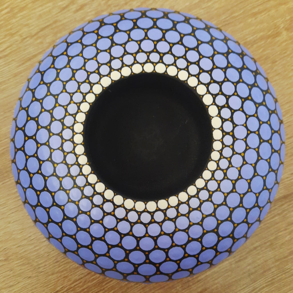 Periwinkle Tea Light Candle Holder