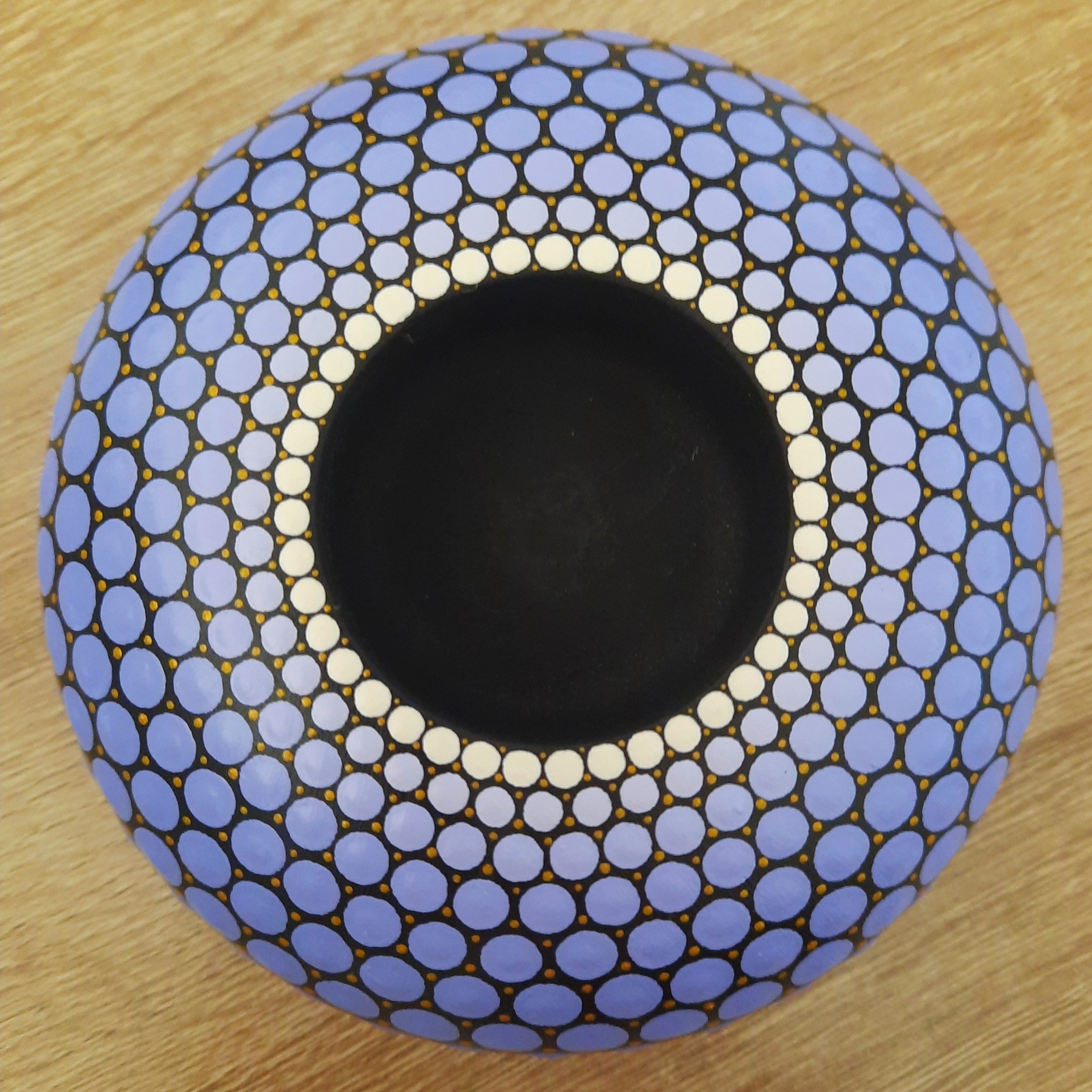 Periwinkle Tea Light Candle Holder