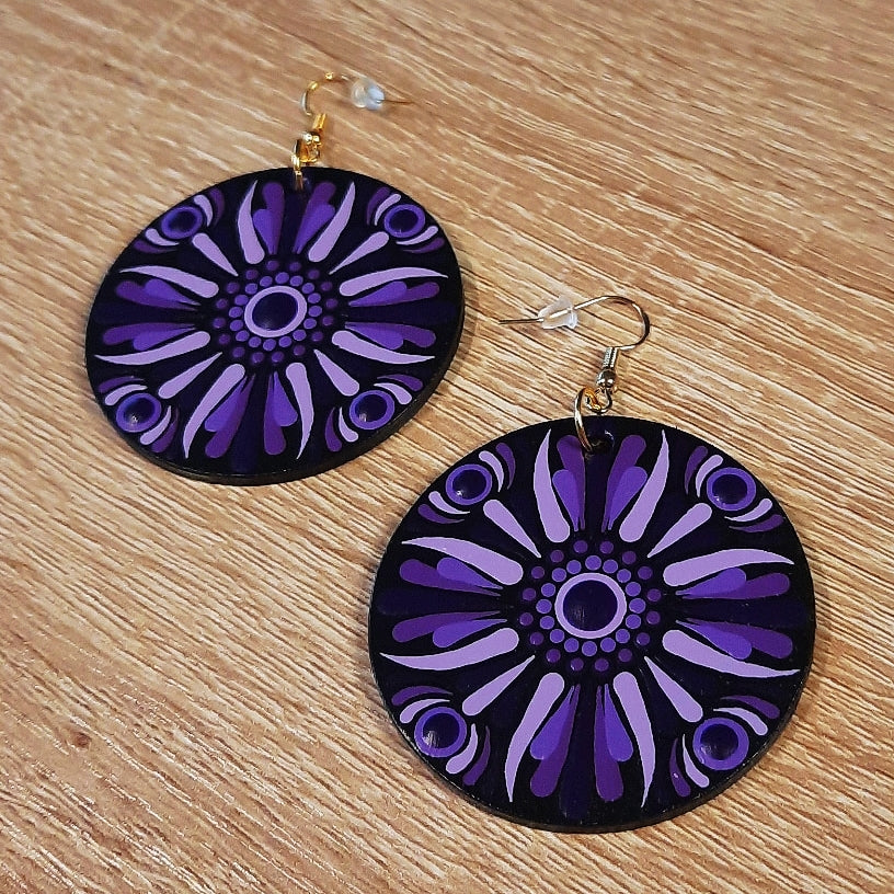 **Mandala Earrings - Multiple Colors