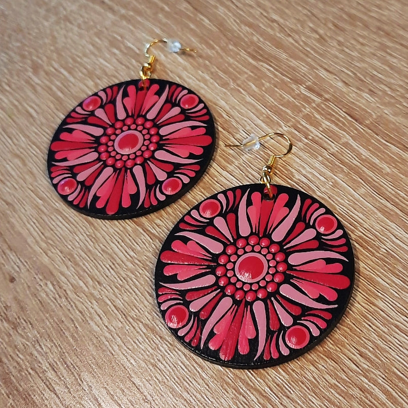 Mandala Earrings - Multiple Colors