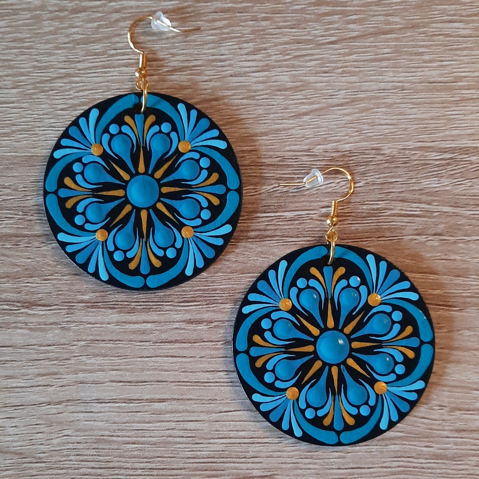 Mandala Earrings - Multiple Colors