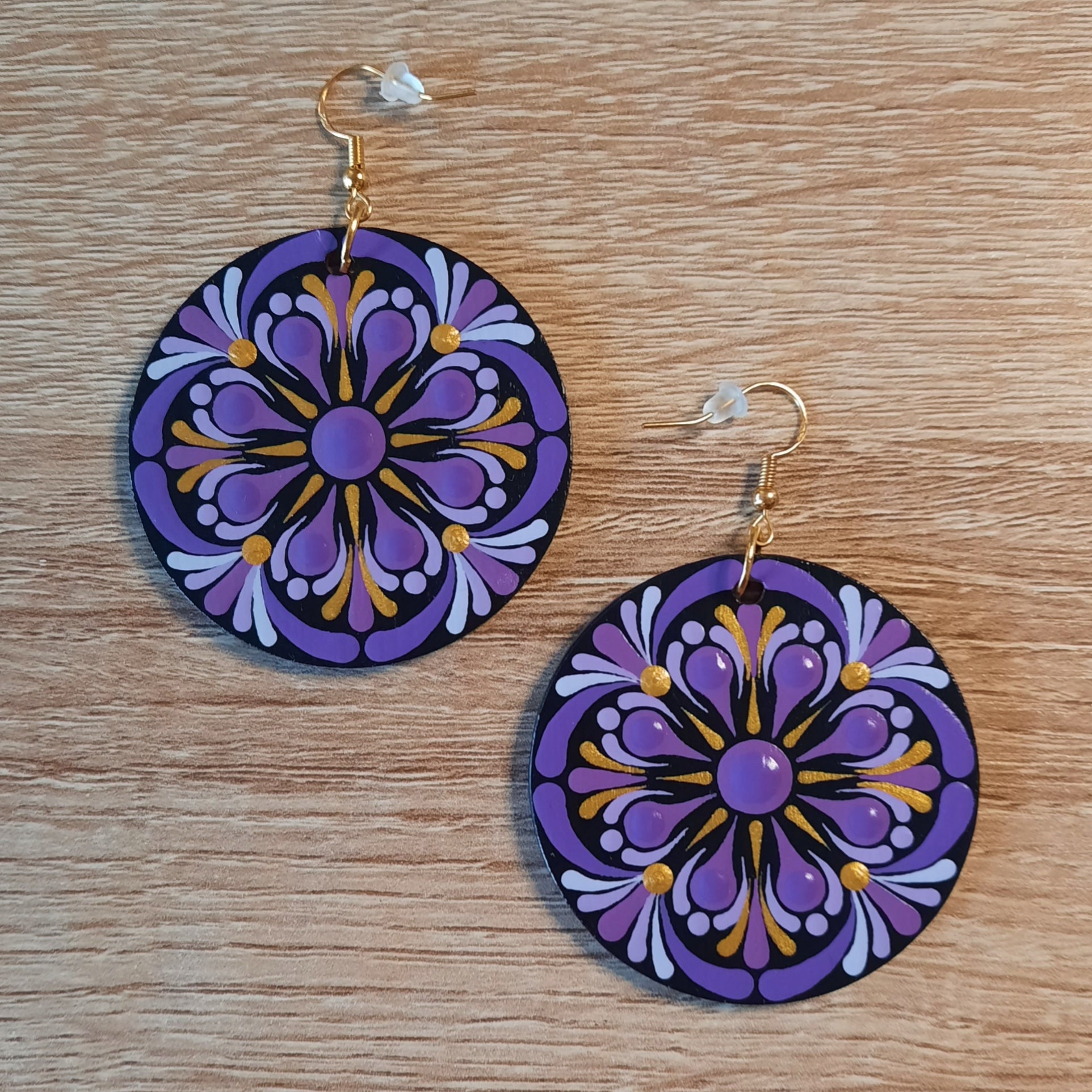 Mandala Earrings - Multiple Colors