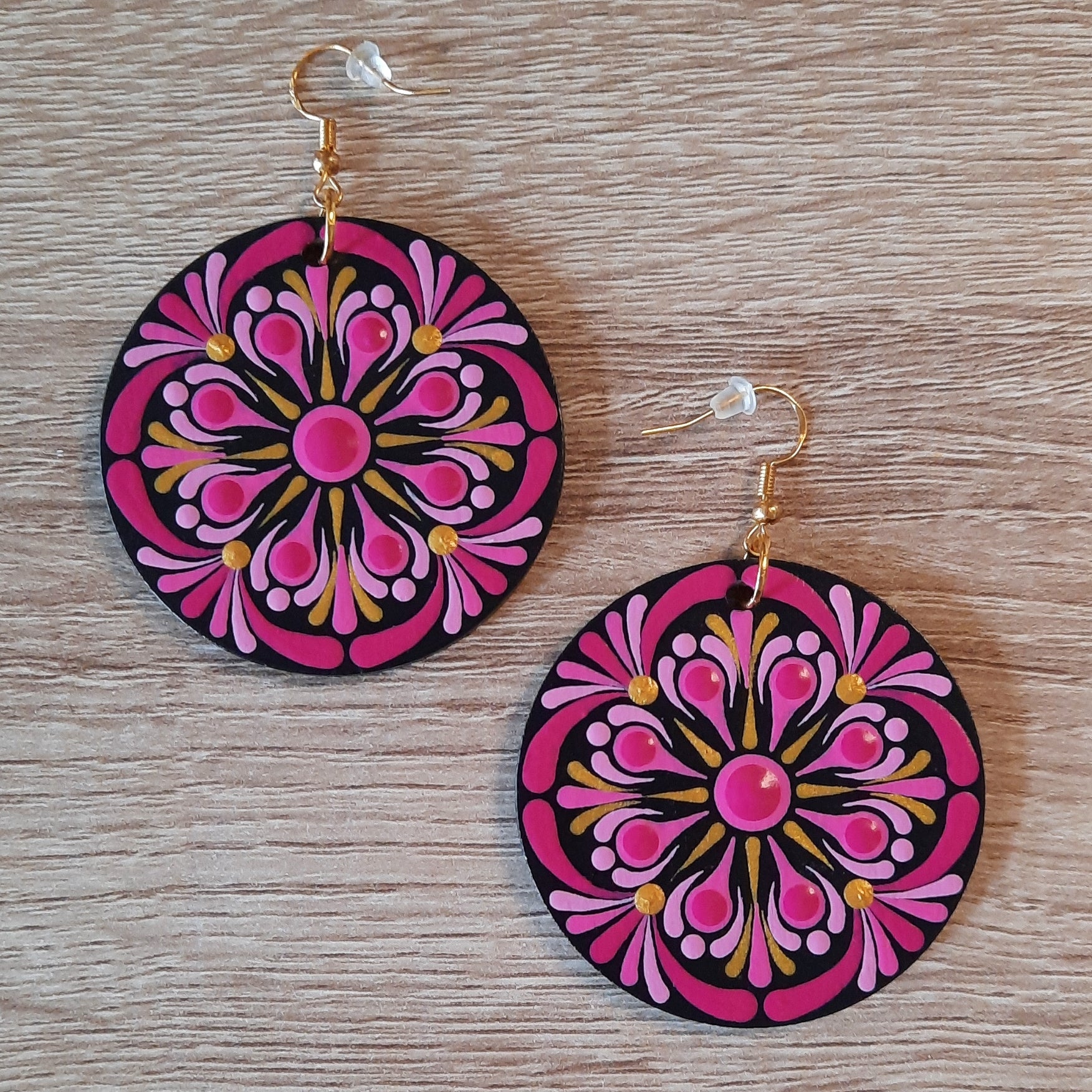 Mandala Earrings - Multiple Colors