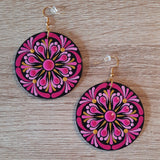 Mandala Earrings - Multiple Colors