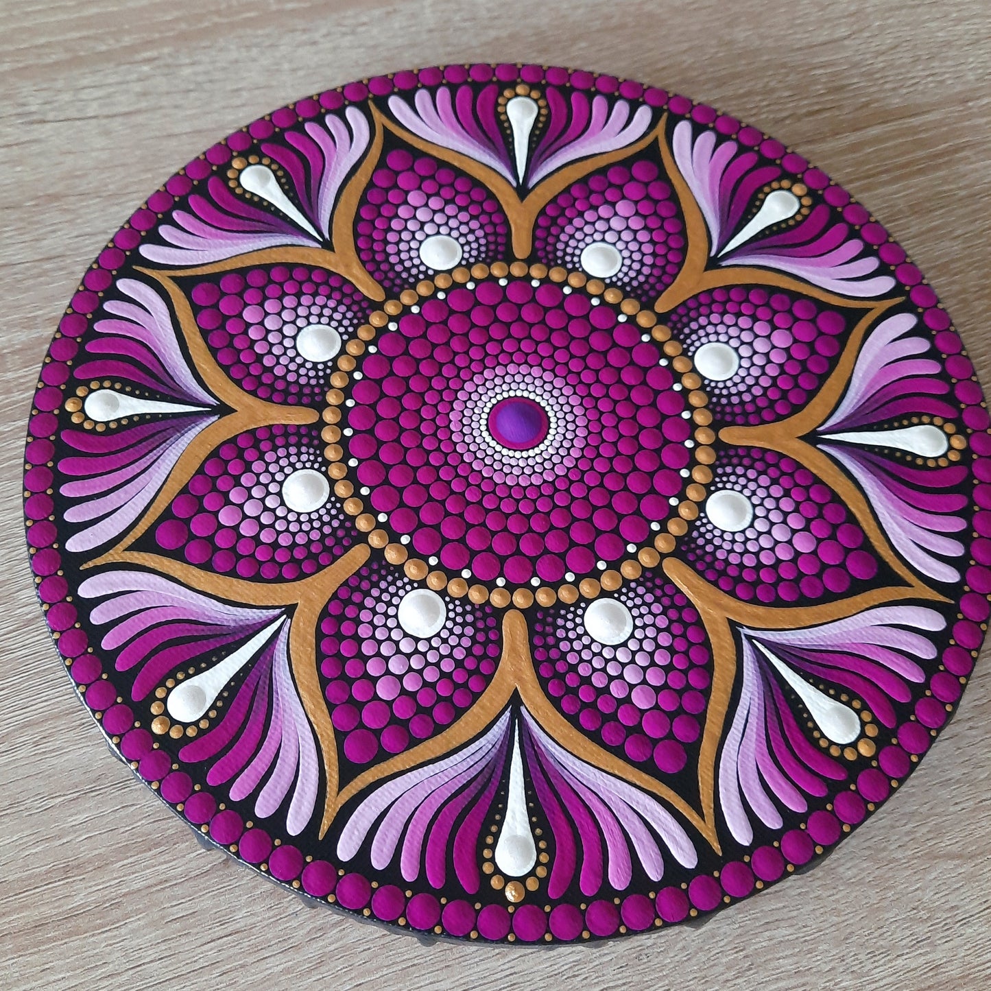 ***8" Magenta Mandala