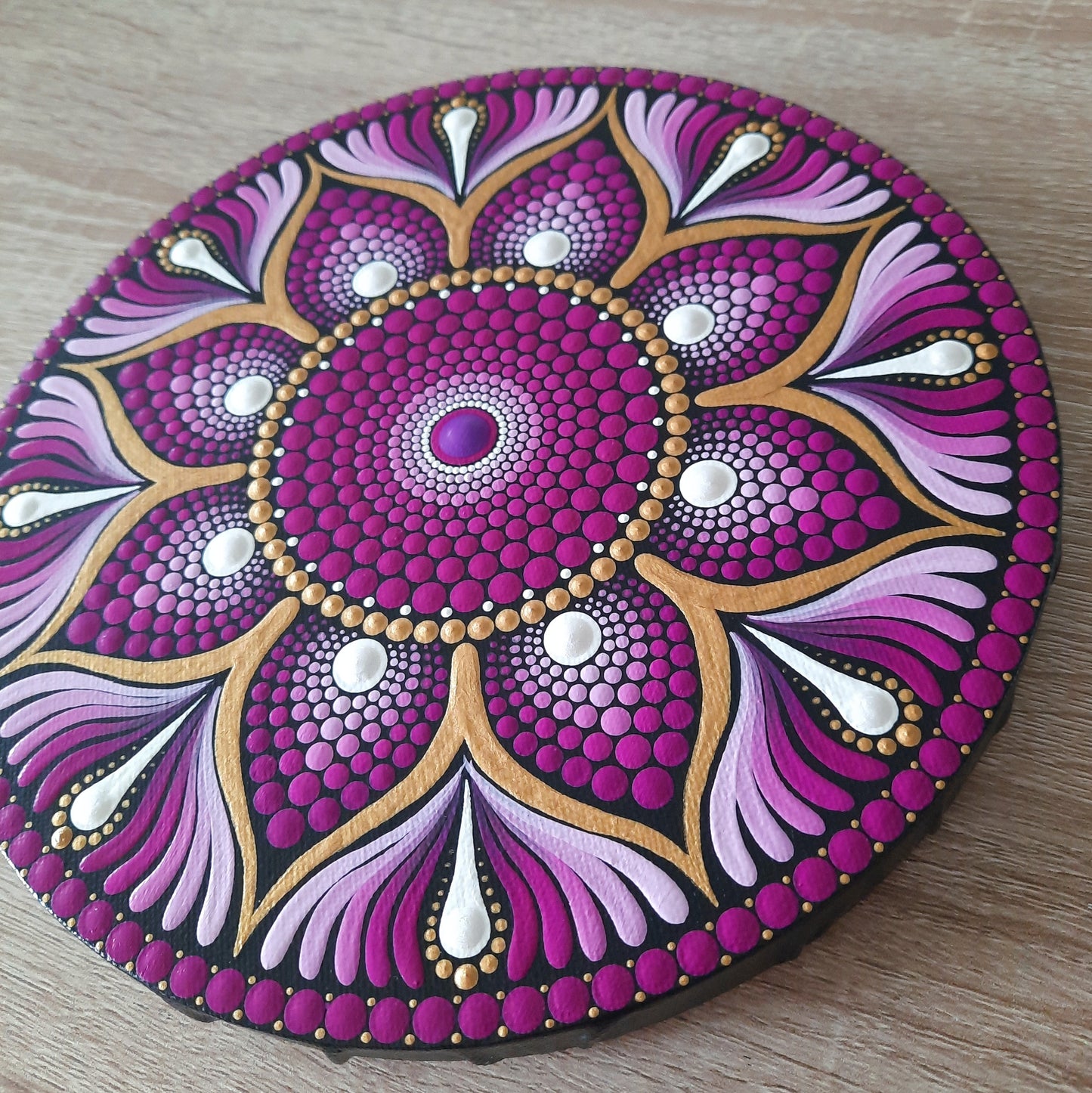 ***8" Magenta Mandala