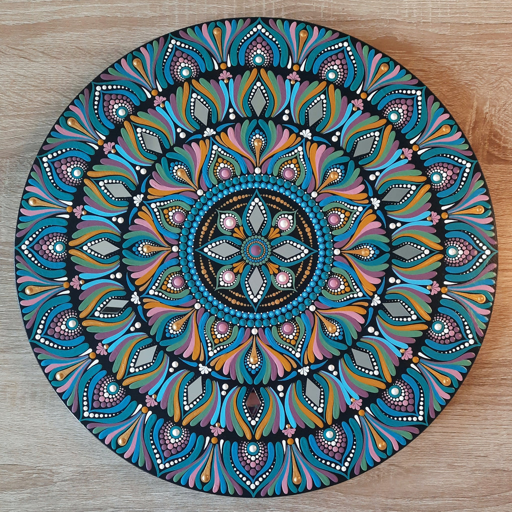 16" Multi-Colored Mandala