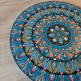 16" Multi-Colored Mandala