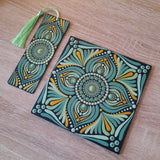 6" Eucalyptus Green Mandala