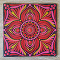 6" Red Mandala