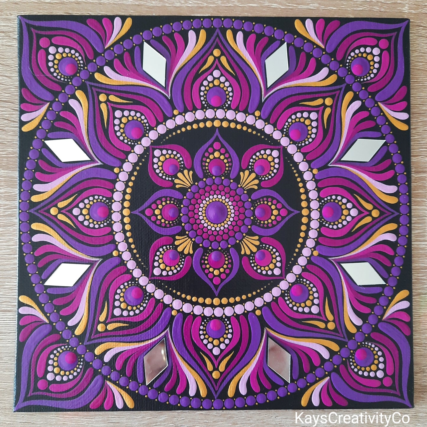 ****8" Magenta Mandala