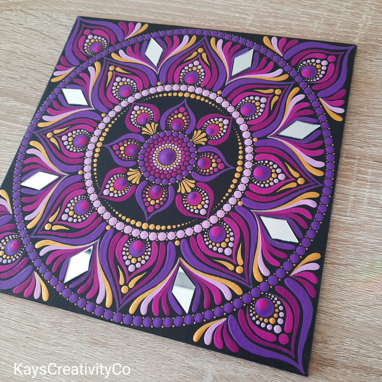 ****8" Magenta Mandala