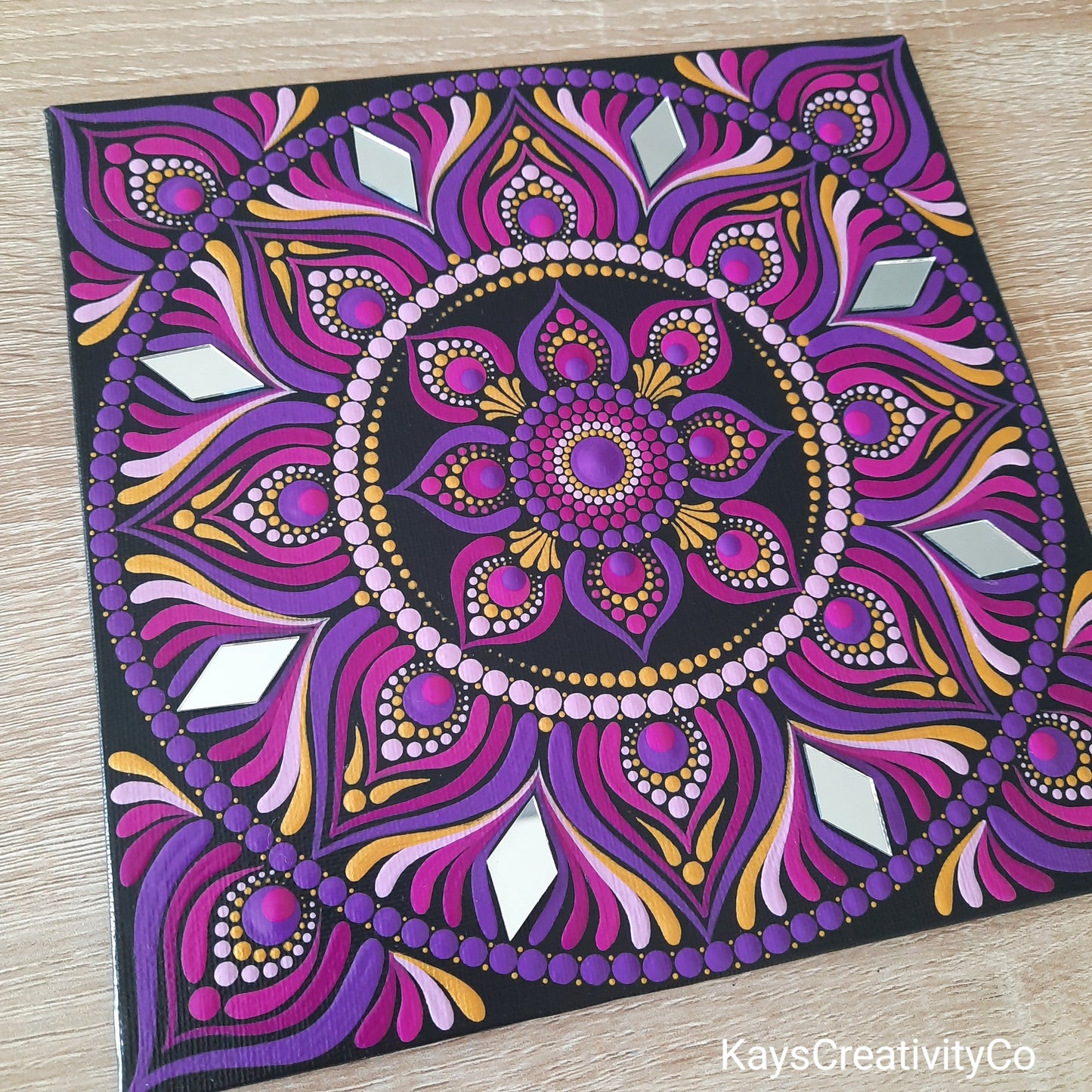 ****8" Magenta Mandala