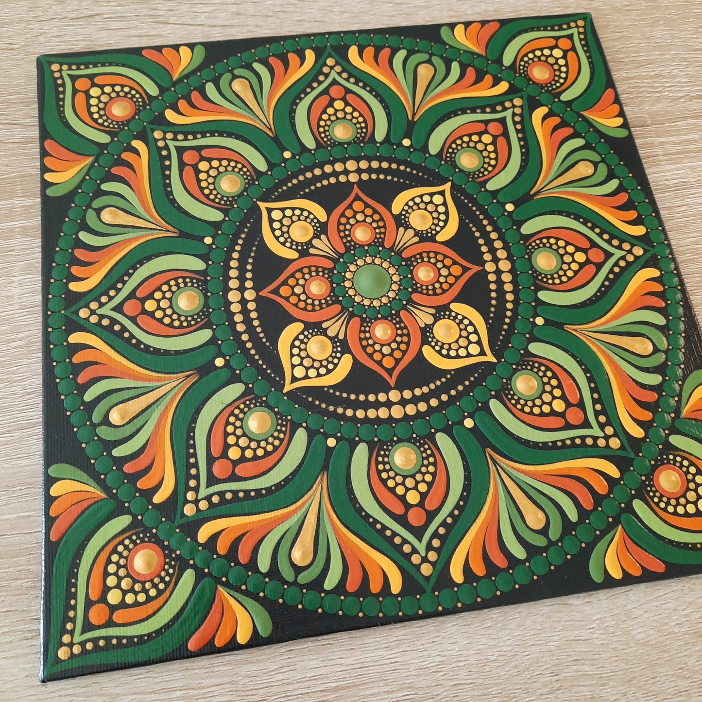 ****8" Retro Mandala