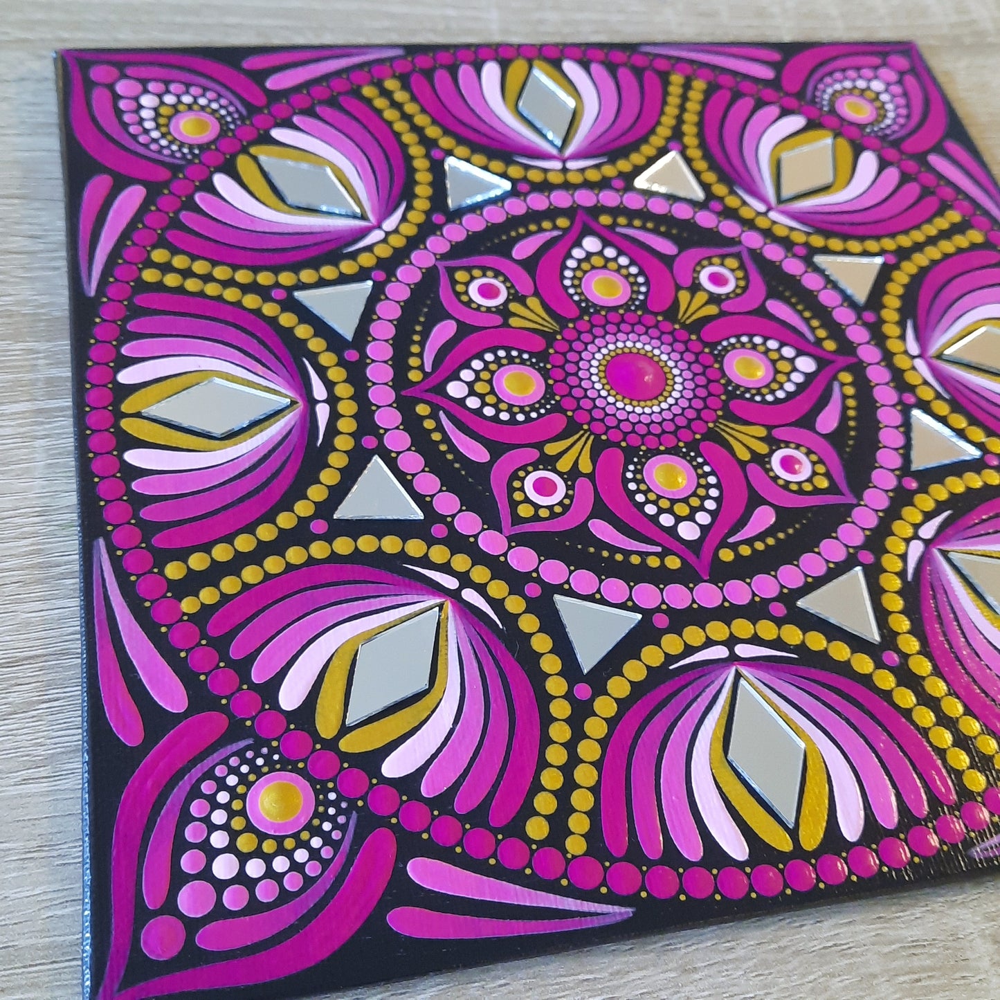 *****8" Pink Mandala