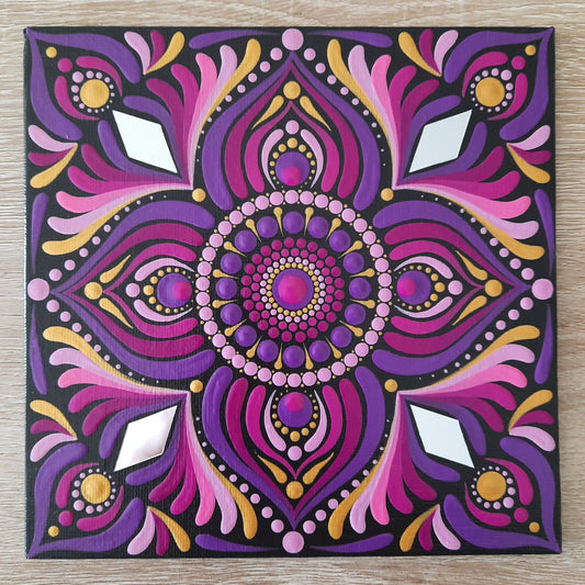 *****6" Magenta Mandala