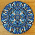 12" Blue Mandala