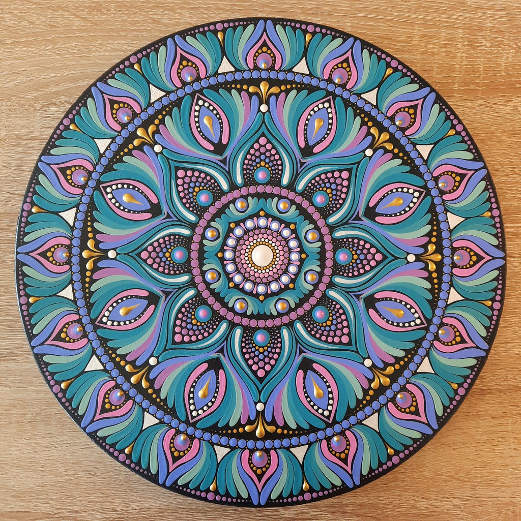 12" Pastel Mandala