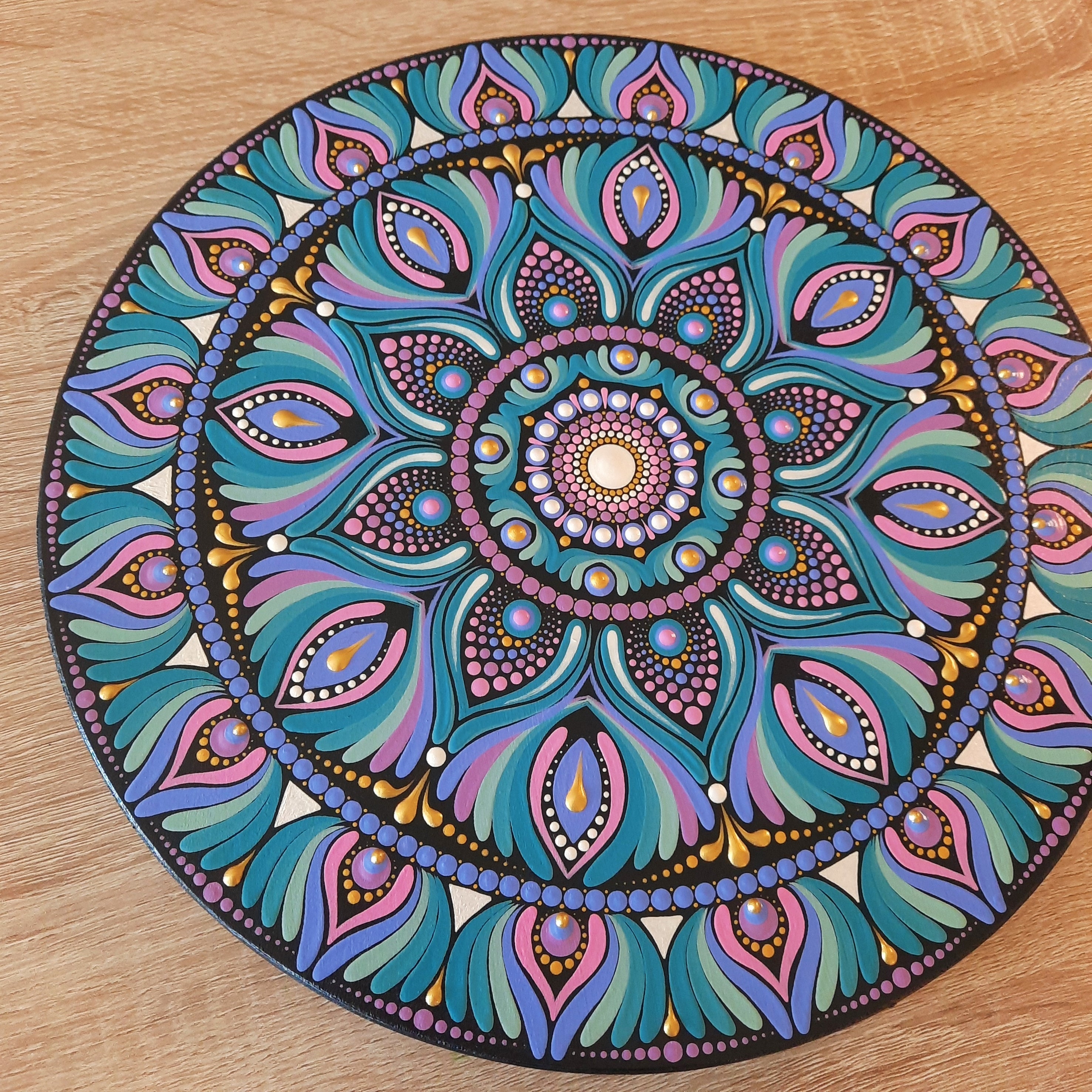 12" Pastel Mandala