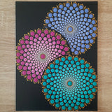9x12" Layered Mandala