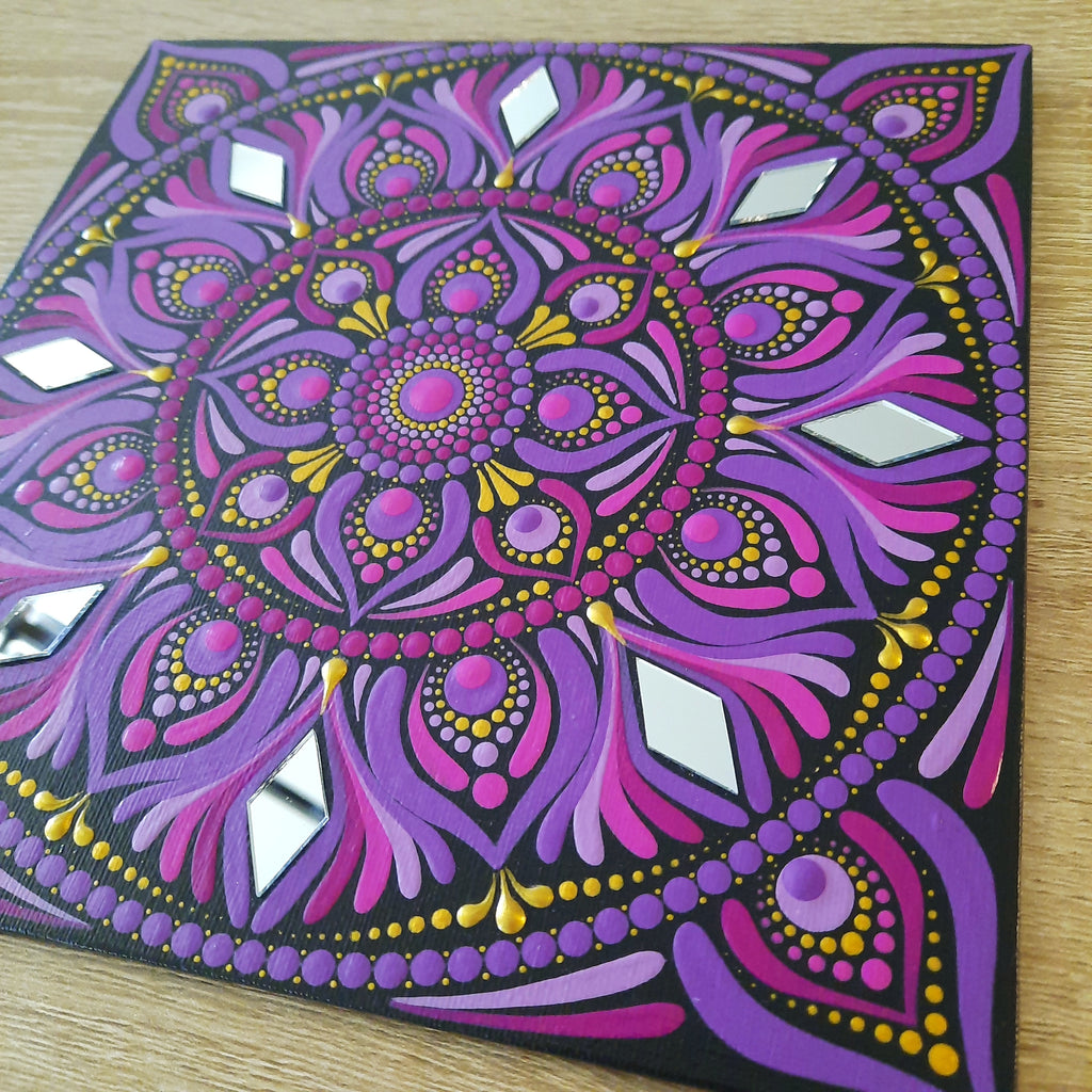 8" Magenta Mandala