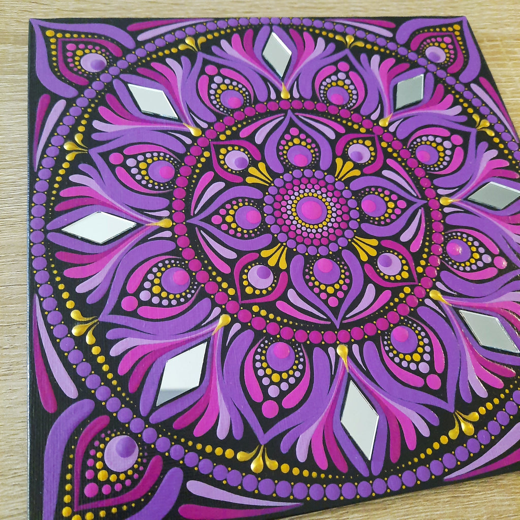 8" Magenta Mandala