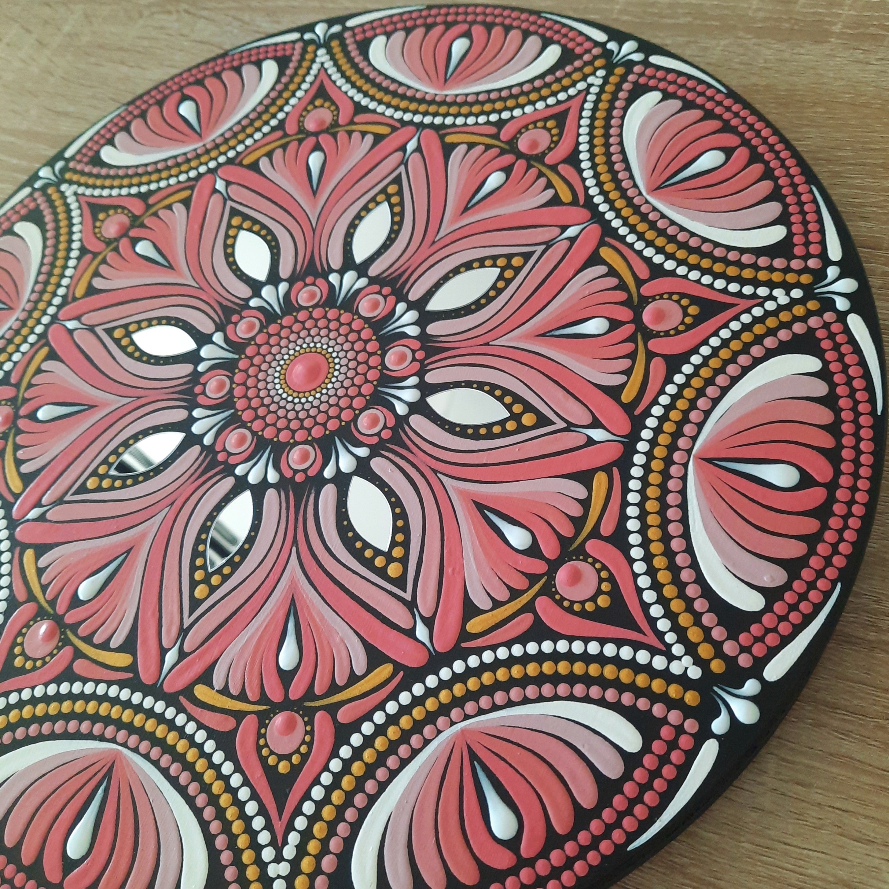12" Coral Mandala