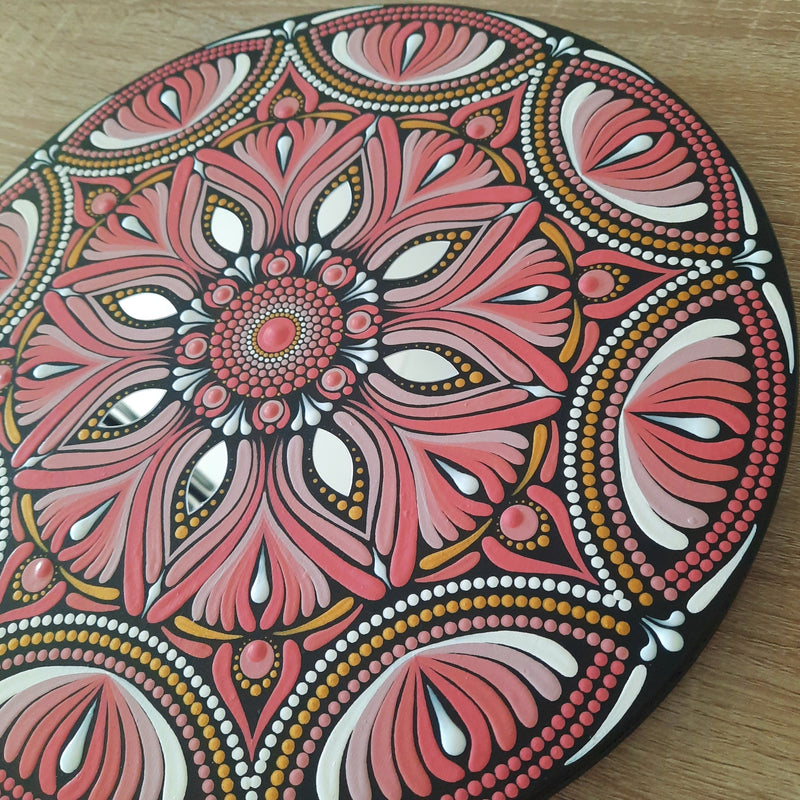 12" Coral Mandala