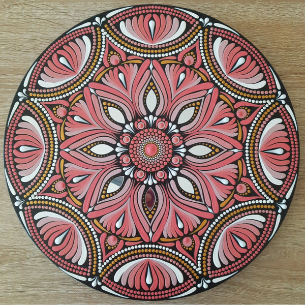12" Coral Mandala