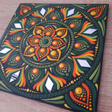 8" Retro Mandala